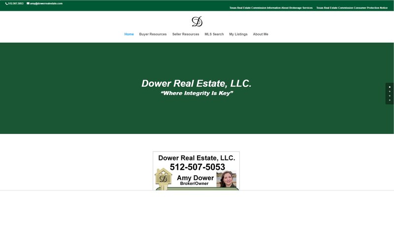 Homepage of Dower Real Estate